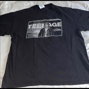 Vintage Kurt Cobain Nirvana Band T-Shirt
